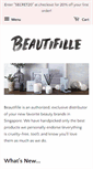 Mobile Screenshot of beautifille.com